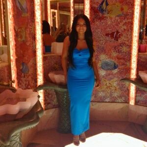 Blue SHEIN dress small